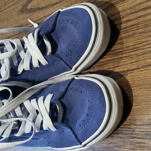 Vans Blue High Tops - Picture 3 of 13